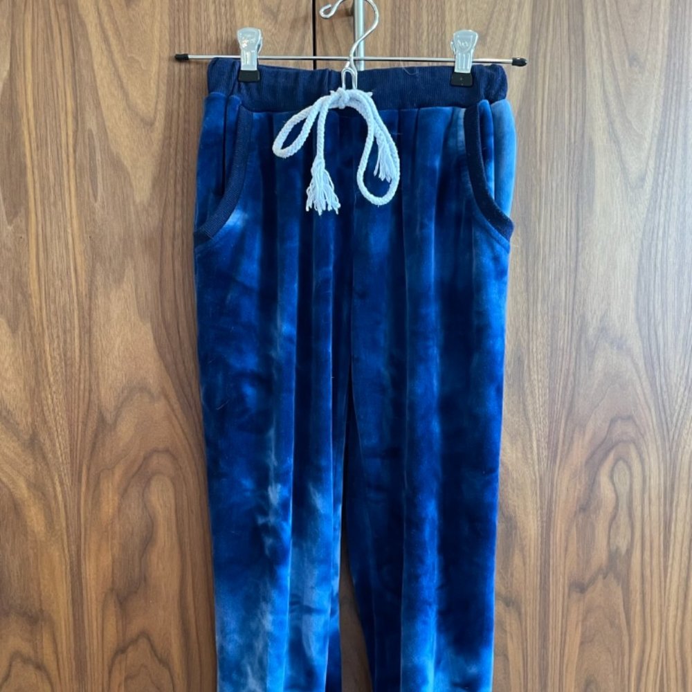 Super Soft Tie Dye Velour Joggers
